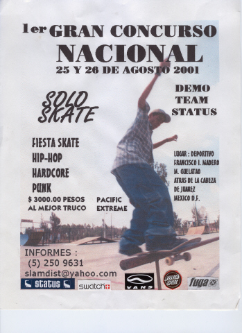 Competencia Nacional De Skateboarding, 